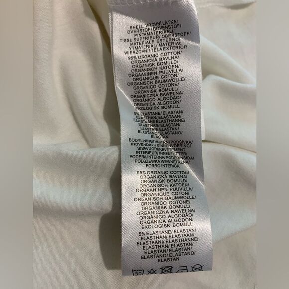 NWT Glamorous Care Cut-out front Detail Mini Dress in White. Size 10 - Picture 7 of 7